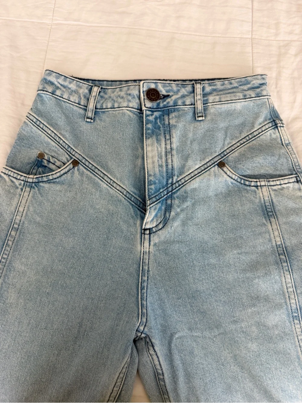 Sandro Light Blue Denim Jeans - Picture 6 of 6